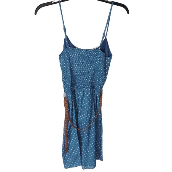 Rue21 Blue And White Polka Dot Dress Size Large NWT - Picture 2 of 3